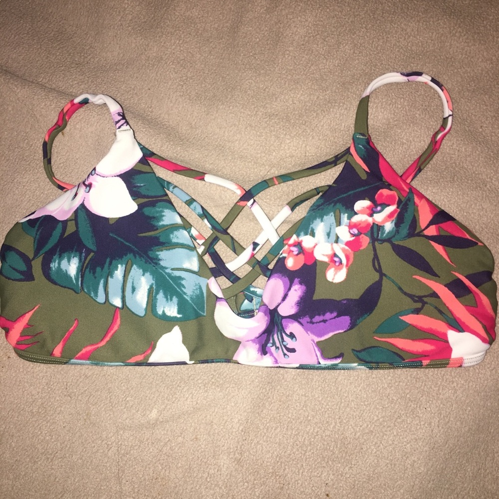 Two Piece Floral Bikini Set